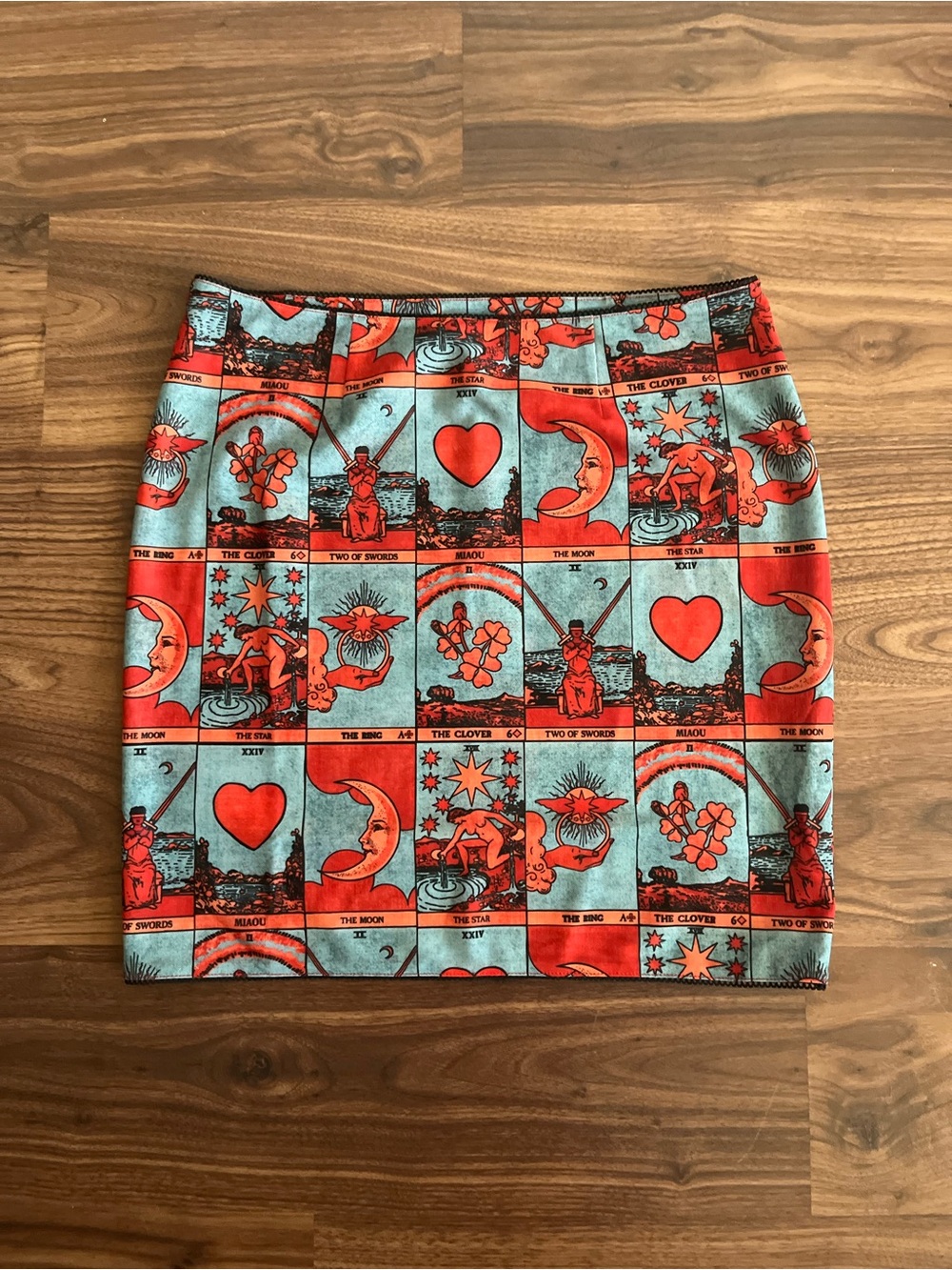 NWT Miaou Tarot Print Mini Skirt